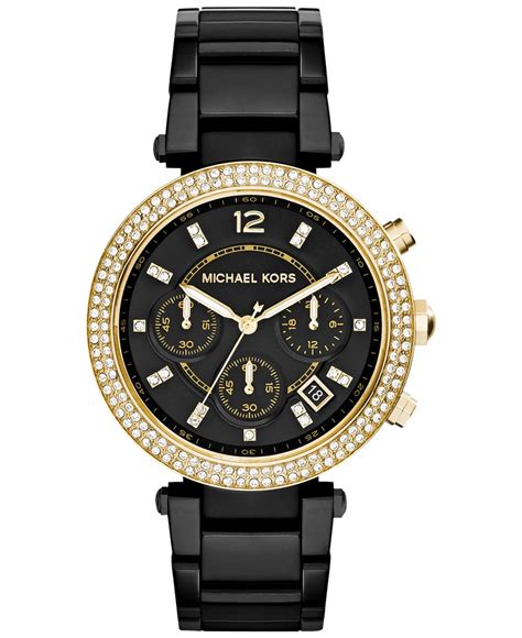 womens new michael kors watches|Michael Kors watches black women.